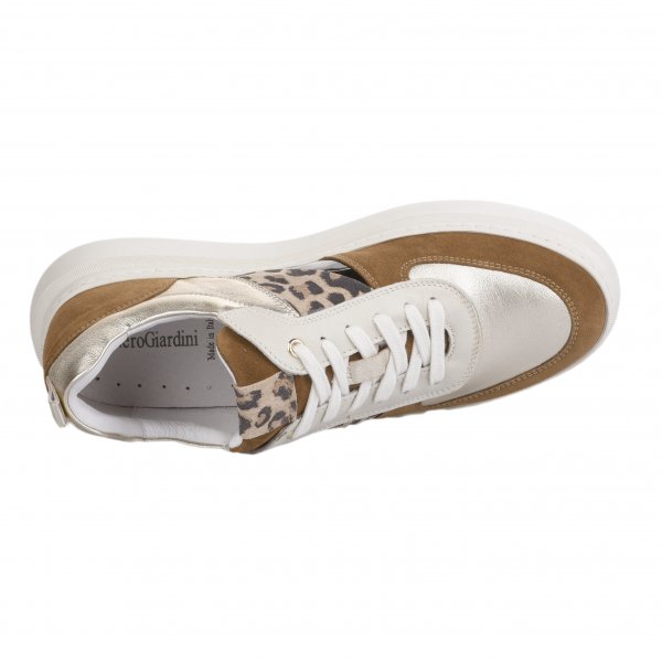 Baskets mode femme - NEROGIARDINI - Dore
