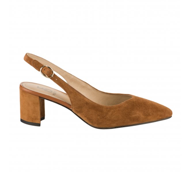 Escarpins femme - FUGITIVE - Camel