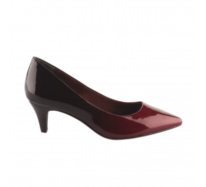 Escarpins femme - TAMARIS - Rouge bordeaux verni