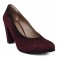 Escarpins femme - Rouge bordeau - MORE&MORE