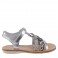 Nu-pieds fille - Gris argent - NOEL